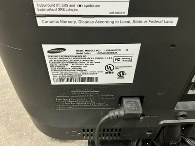 Used SAMSUNG LN19A450C1D Video/CATV/Television Michigan US | Miedema Asset Management Group #1456964