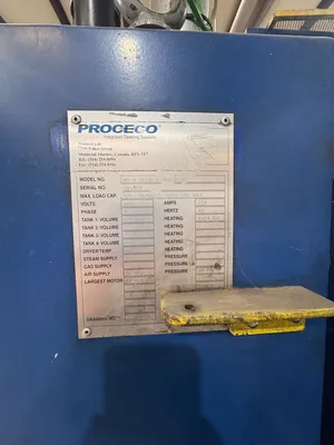 USED PROCECO MB-H 36X16-E-4W-R-SC