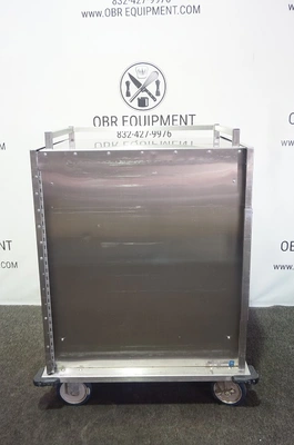 ALADDIN TEMP-RITE STAINLESS STEEL SIX TRAY ROOM SERCIVE CART