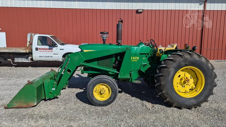 Used 1966 JOHN DEERE 3020 Agricultural Tractors | Rosseel's Equipment Inc #720619
