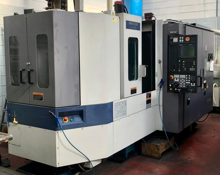 MORI SEIKI Twin Pallet CNC Horizontal Machining Centre, in very good working condition, visible under power, YOM / GO 1997 / 2010, POA