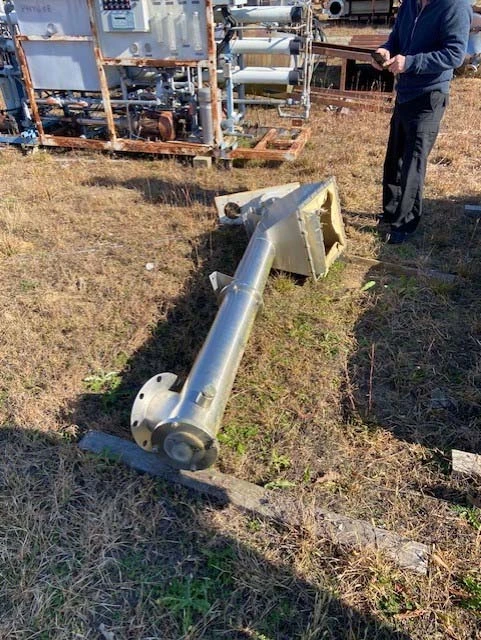 Used INCLINE SCREW CONVEYOR 6" x 8" Screw Conveyors New Jersey US | Perry Equipment #117699