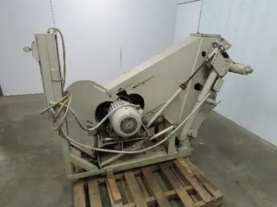 Bush Machinery 5 Hp. Abrasive Belt Sander 4" X 124-148"