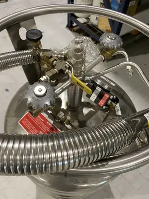 Used Cryofab CL 80/CLPB 80 LN2 Cryogenics Michigan US | Maverick Industrial Sales #1391797