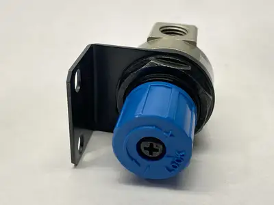 AP100-N02B-X201 | SMC  Pressure Control Valve w/ Bracket - Used