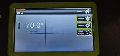 USED CARON 7002-10-1 DOUBLE STACK HEATED INCUBATOR, 10 CU. FT, 70ºC, 115 VAC