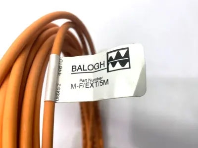 New | in-Stock Balogh Double-Ended Cordset M/F Connectors 5-Pin 5m Cable & Wire Michigan US | Maverick Industrial Sales #1393355