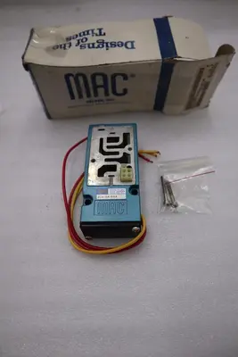 NEW MAC 82A-0A-BAA Solenoid Valve Base STOCK H729A