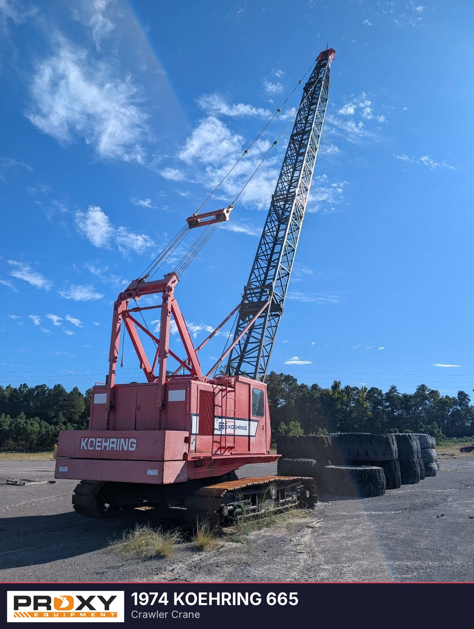 Used 1974 KOEHRING 665 Crawler Cranes Alabama US | Proxy Equipment #1567988