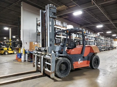 Used 2015 TAILIFT FD100P Internal Combustion Forklifts: Pneumatic Tire Pennsylvania US | National Lift Equipment #1382139