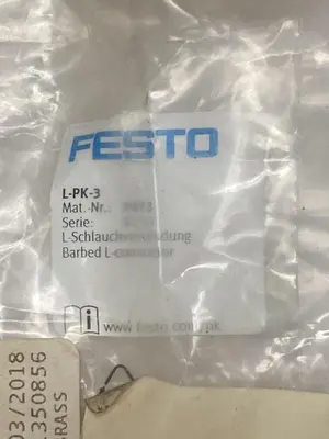 New | in-Stock FESTO L-PK-3 Miscellaneous Equipment (Electrical & Power) | Surplus Asset Holdings #1194126