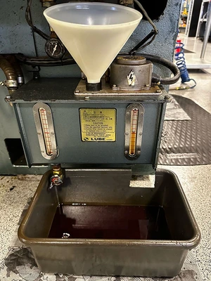 USED 2006 Weldon UGC, Two Spindle, Fanuc 21i-TB CNC, Robot