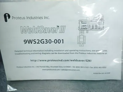 New | in-Stock PROTEUS INDUSTRIES INC 9WS2G30001 Pumps Ohio US | HGR 24 #870924