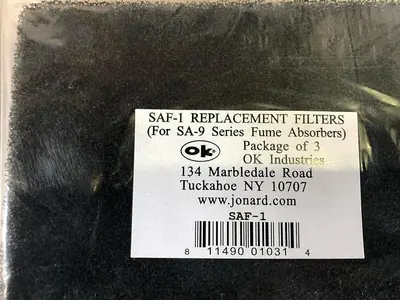 OK SAF-1 REPLACEMENT FILTERS