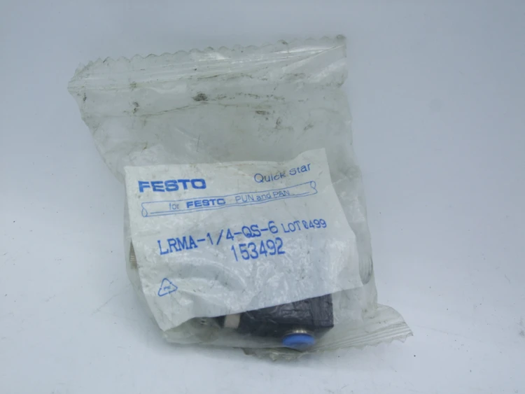 Used FESTO LRMA-1/4-QS6 Valves/Fittings | BG Industrial Surplus #472000