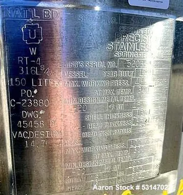 USED PRECISION STAINLESS