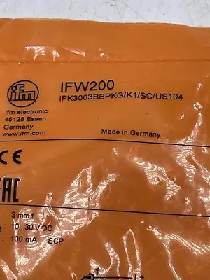 New | in-Stock IFM IFM IFW200 Sensors | ND Industrial Surplus #1213461