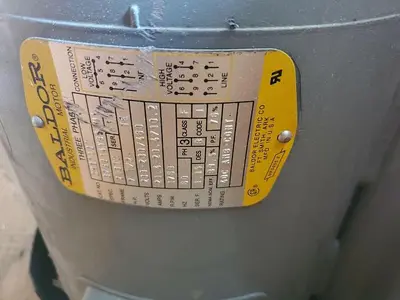 USED BALDOR CM3710T