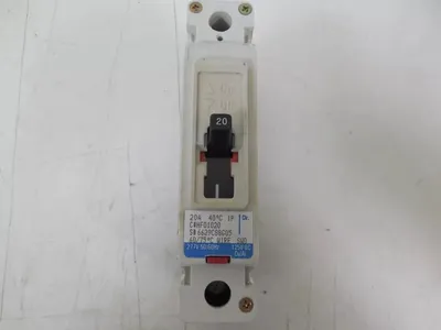Cutler Hammer HFD1020 Industrial Circuit Breaker 20 Amps 277VAC 1 Pole Used