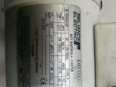 Used RELIANCE ELECTRIC P56X4515P Motors (misc) | ND Industrial Surplus #1222542