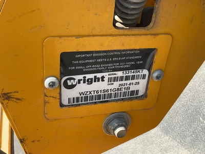 USED 2021 WRIGHT ZXT