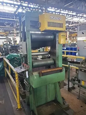 18” x .025” - .003” Ruesch Ring Type Precision Double Loop Slitting Line
