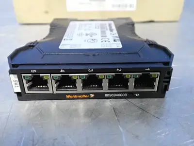 Used WEIDMULLER IESW5WAVE Network Switches Ohio US | HGR 24 #1006356