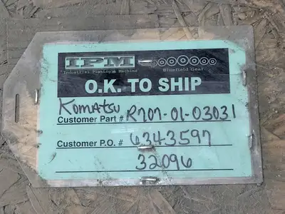 USED KOMATSU R707-01-0303