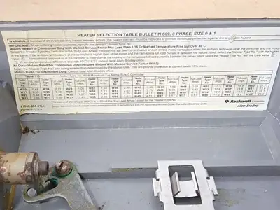 USED ALLEN-BRADLEY 609-BCW