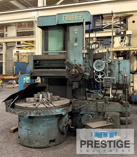 Used FRORIEP 54" VTL Vertical Boring Mills (incld VTL) New York US | Prestige Equipment #1336249
