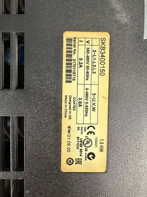 Emerson Control Technologies Skb3400150 Commander High Freq Ac Drive (6.2.2)