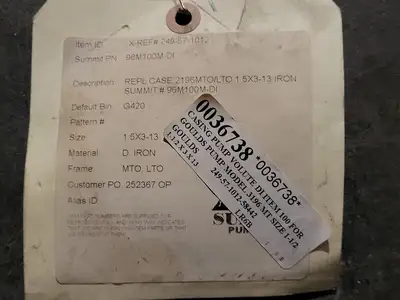 USED GOULDS 249-57-1012-58442