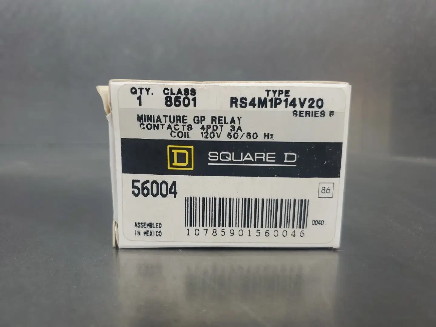 Used Square D RS4M1P14V20 Relays & Switches South Carolina US | Palmetto Automation #1506804