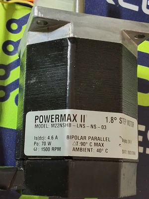 POWERMAX II M22NSHB-LNS-NS-03 STEP MOTOR