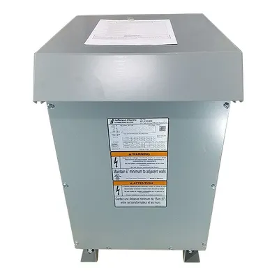 Factory New 25 KVA Single Phase Dry Type Transformer Primary 240 x 480 Secondary 120 / 240 10 Year Warranty 421-9185-000