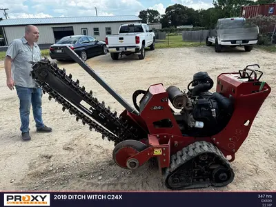 Used 2019 DITCH WITCH C24X Trenchers Texas US | Proxy Equipment #1393668