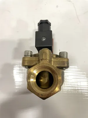 FESTO VZWM-L-M22C-G1-F4 1″ Brass Diaphragm Solenoid Valve 0.5-6bar NIB