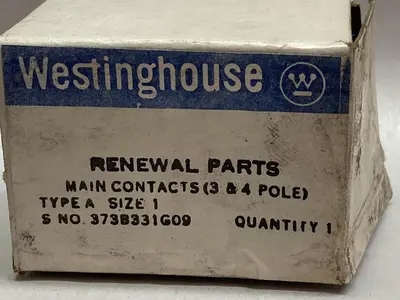 New | in-Stock WESTINGHOUSE 373B331G09 Miscellaneous Equipment (Electrical & Power) | Surplus Asset Holdings #1199871