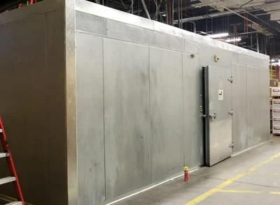 118-0036 8’ Metal Box Walk In Cooler