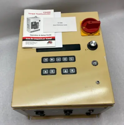 USED TECH-MOTIVE TOOL CS4000 TORQUE TOOL CONTROLLER