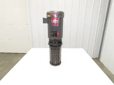 Gusher MSC4-10-500FJ Vertical Immersion Coolant Pump 5Hp 230/460V 3PH 3/4"NPT