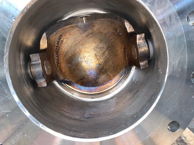 12" -150# Dezurik V-Ball Control Valve , Stainless , Unused!