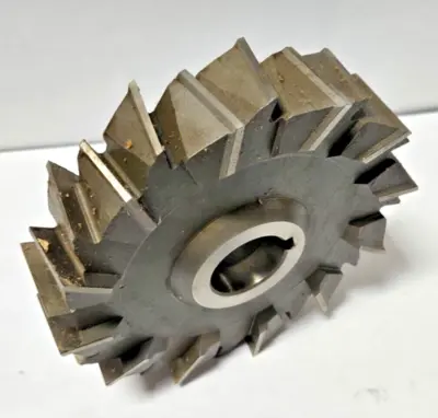 6"x1-1/2" HIGH SPEED STEEL Staggered Tooth Side Milling Cutter Poland HSS