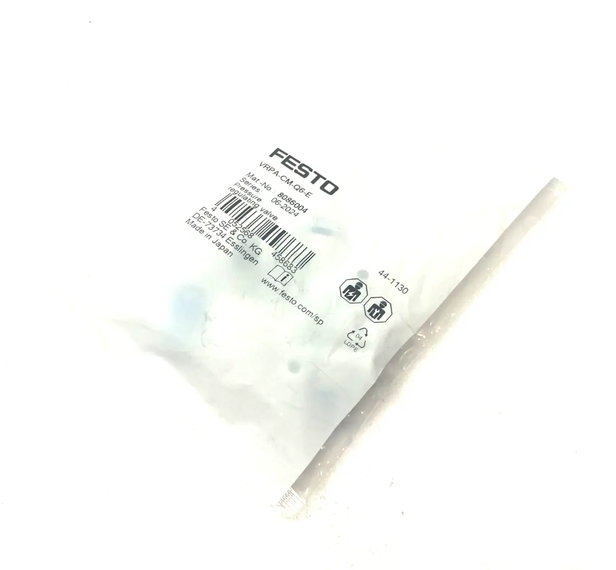NEW FESTO PNEUMATIC PRESSURE REGULATOR 1-8BAR