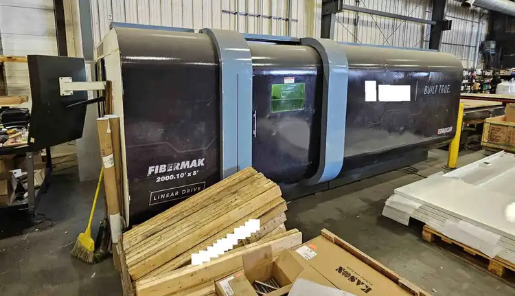 Used 2012 ERMAKSAN fibermak 2000 Laser Cutters Ontario CA | Avo's Machinery Equipment Inc. #207435