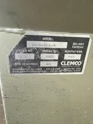 USED 2004 CLEMCO ENP55-600R&RAC