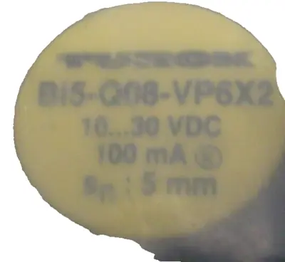 NEW TURCK BI5-Q08-VP6X2 PROXIMITY SWITCH BI5Q08VP6X2