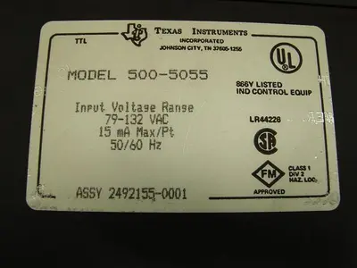 USED TEXAS INSTRUMENTS 500-5055