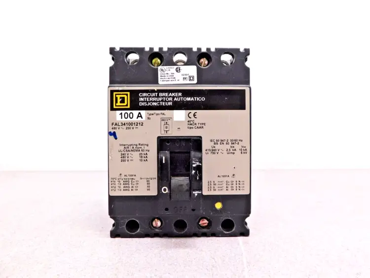 Used Square D FAL341001212 Circuit Breakers Ohio US | Equipment Recovery Corp. #1331033