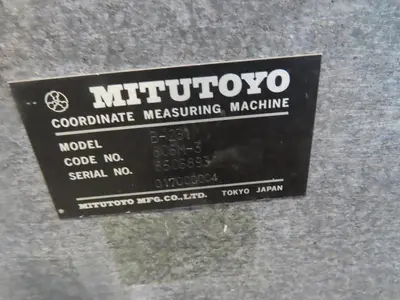 1985 MITUTOYO B231 CMM Equipment | MD Equipment Services LLC (14)